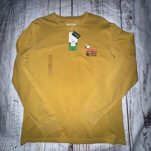 NWT Alpine Design Men's Long Sleeve T-Shirt Snoopy Peanuts Sz Large $38